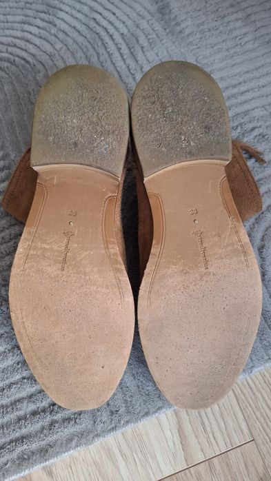 Botki damskie skórzane Stradivarius 38 rozm.
