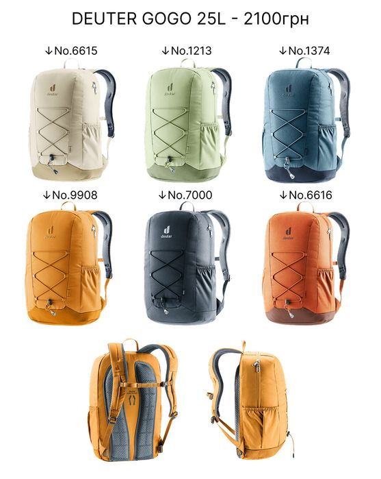 Рюкзак Спальник Deuter giga, gogo, stepout, futura, orbit, phonebag