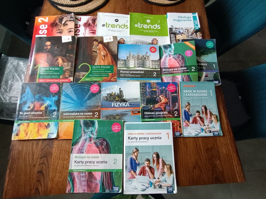 Książki 1/2 liceum/technikum