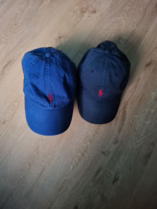 Zestaw 2x Czapka z daszkiem Polo Ralph Lauren (Niebieska + Granatowa) / Klasyk / Original