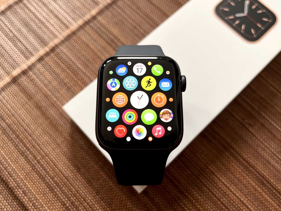 [NOWY] Apple Watch SE [GPS 44mm] - Space Gray Aluminium [Bateria 100%]