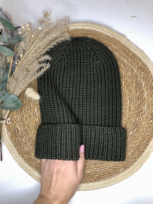 Шапка чоловіча, 100% шерсть