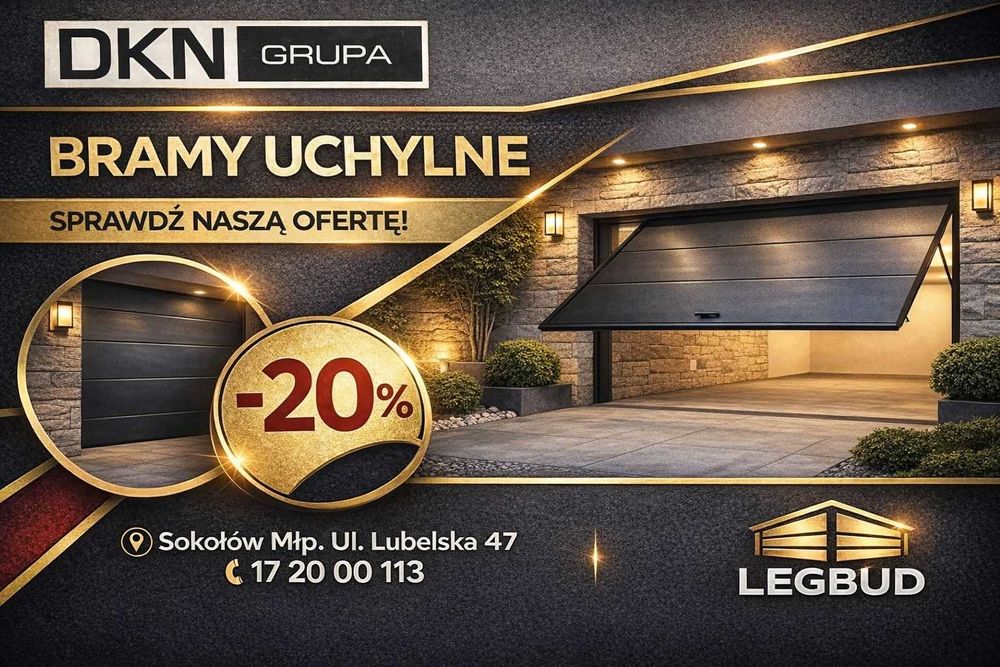 brama garażowa uchylna na wymiar