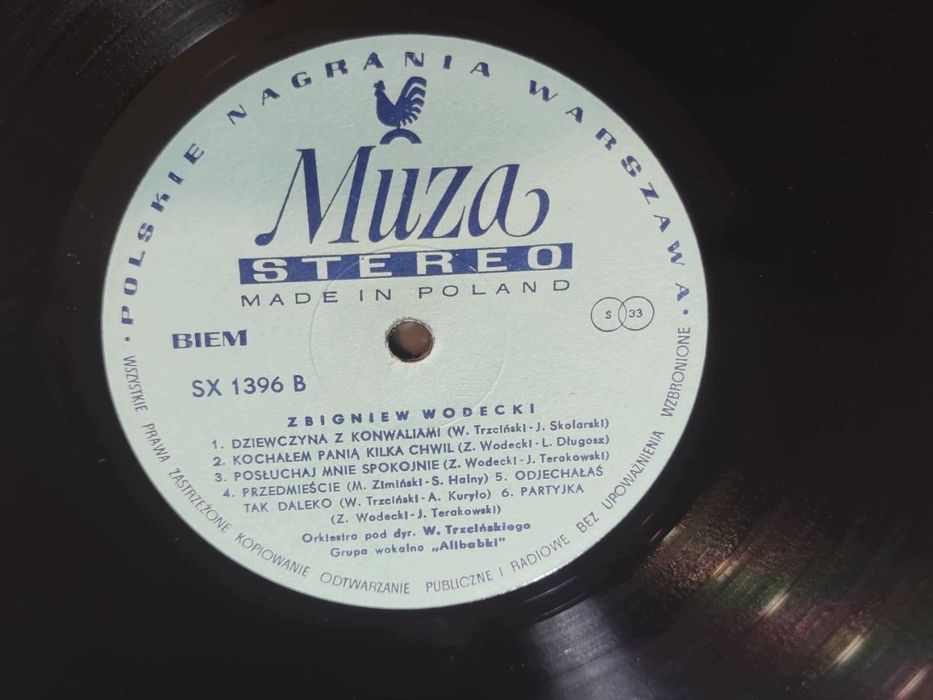 Zbigniew Wodecki. 1976. Muza. VG