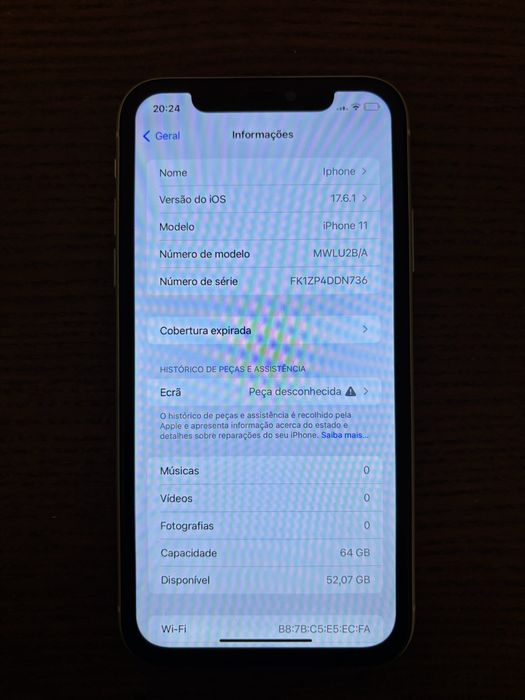 Iphone 11 branco