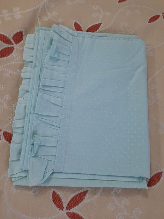 Conjunto de lençóis frescos de cama de bebé