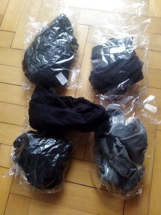 Czarne rajstopy duże  XXL  nowe