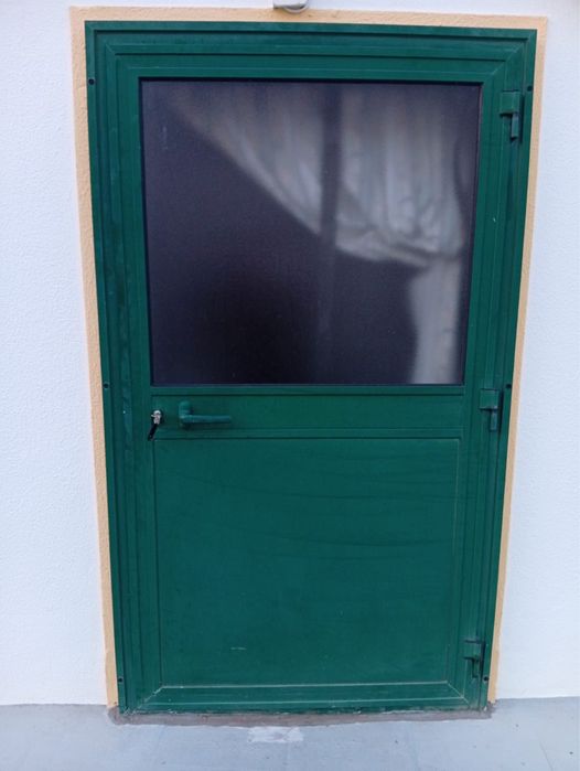 Porta aluminio verde
