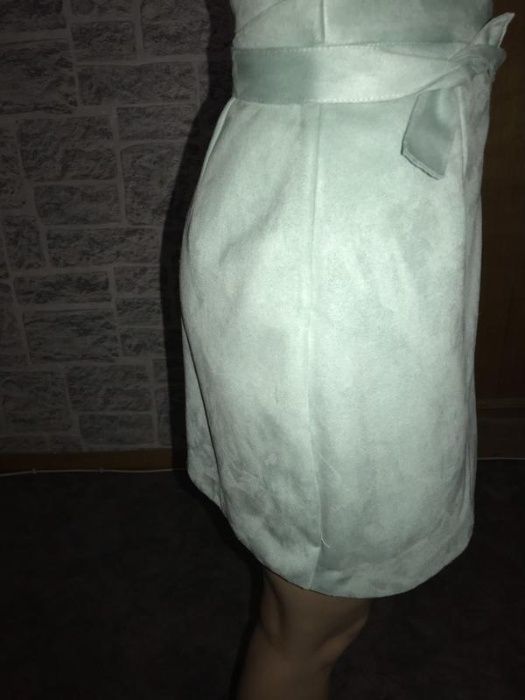 Трендовая юбка -под замш River Island