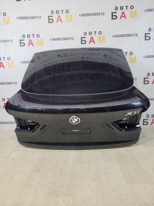 BMW X6 F16 Кришка багажніка Ляда Скло колір 475 Black Sapphire