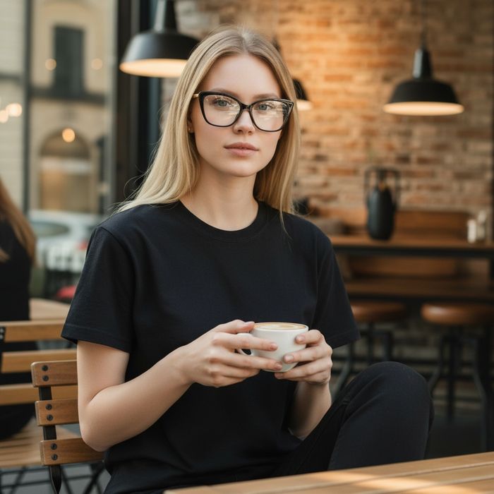 Okulary Zerówki Do Komputera Damskie Blue Light Kocie Oko Flex