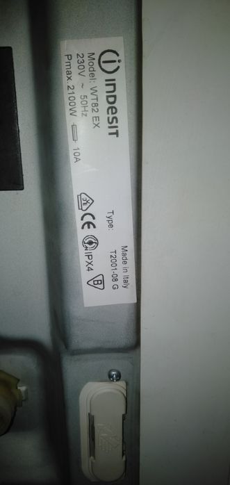 Silnik pralki Indesit model WT82EX