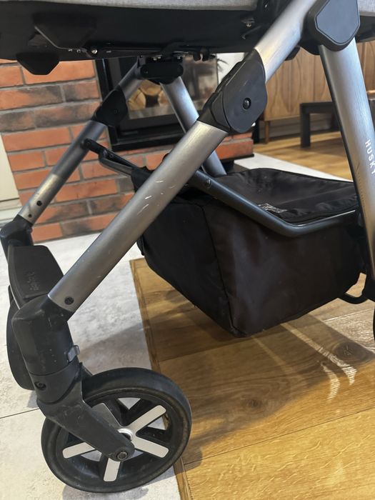 Wózek Baby Design HUSKY 2w1 jasnoszary