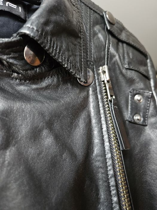 Косуха з  натуральної шкіри жіноча Mefi Leather, розмір S-M