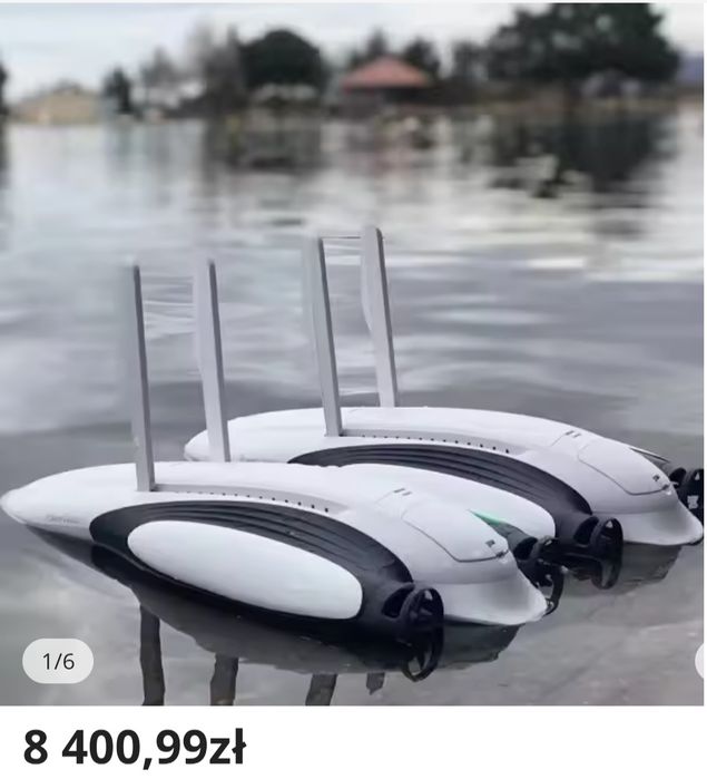 Dron pływajacy na ryby Pover Visjon kamera 4k