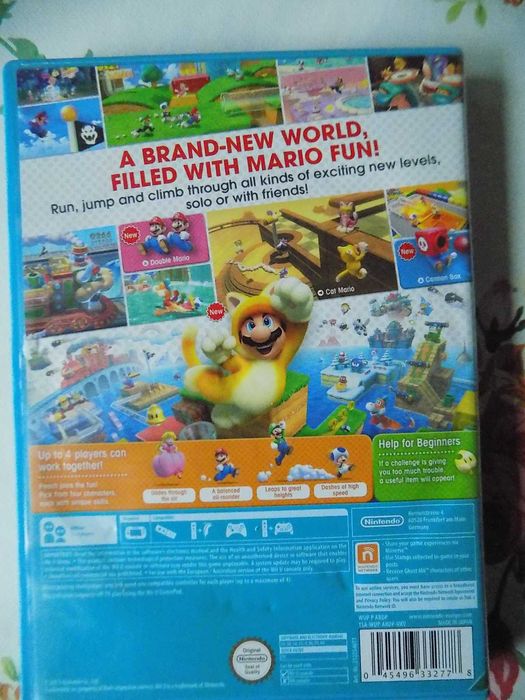 Super Mario 3D world- najlepsza gra platformowa na Nintendo Wii U =)