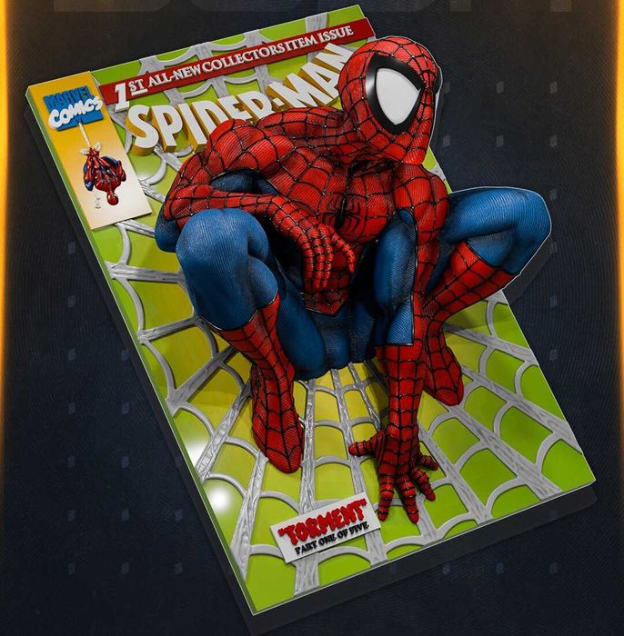 Poster Spider-Man | Impresso em 3D