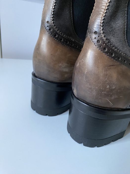 Продам Шкіряні Челсі Італійського бренду Santoni розмір 40