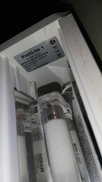 świetlówka oprawa podtynkowa ProfiLite 1 długość 2750 mm IP44 spectra