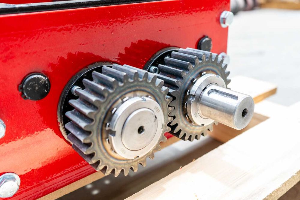 MECHANIZM SHREDDER tnacy REMET SR350 niszczarka rozdrabniacz