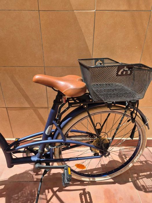 Bicicleta Elops NOVA com 2 cestos e capa protetora