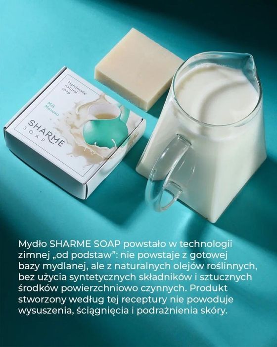 Mydło aromatyczne naturalne mango mleko