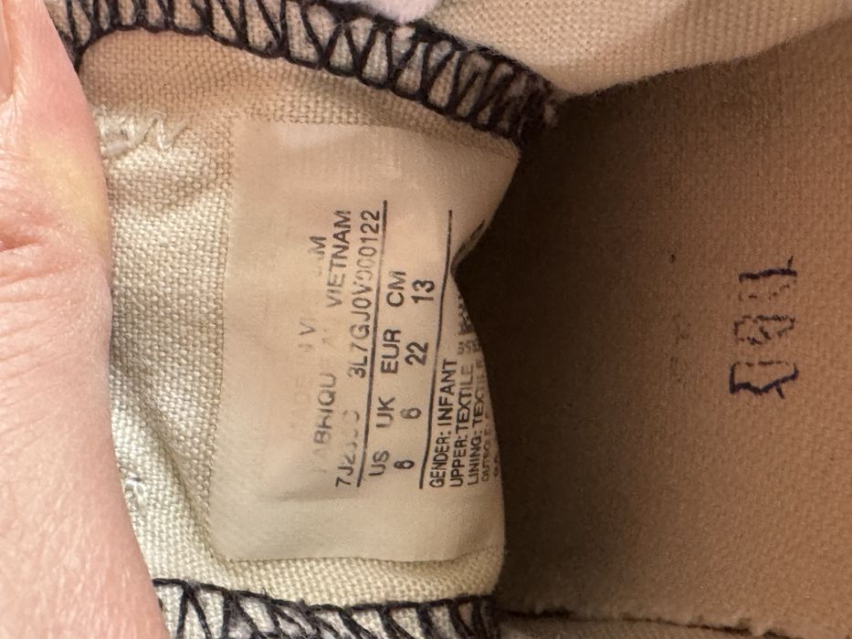 Converse 22 розмір