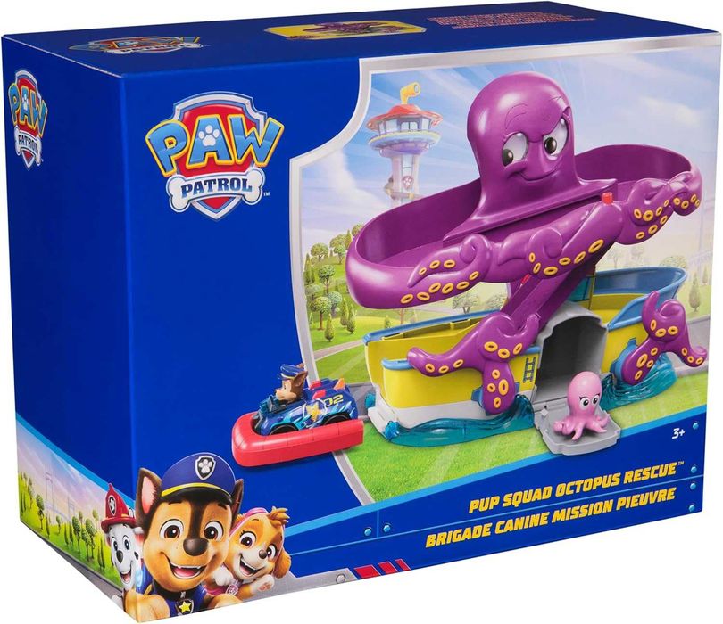 Чейз гонщик Врятування восьминога Paw Patrol Pup Squad Octopus Rescue Playset