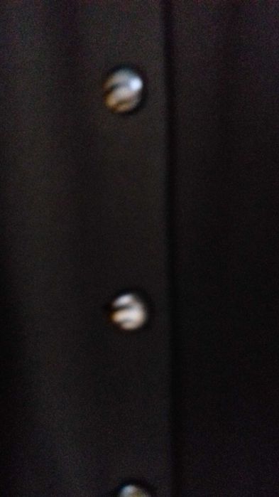 Wełniany brązowy płaszczyk zamiast ortalionowej kurtki L/XL