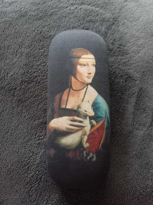 Etui na okulary z obrazem "Dama z gronostajem"