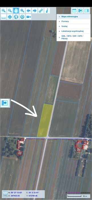 Działka budowlana Rogów gm. Kozłów, Miechów