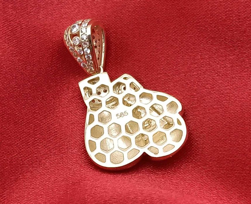 Złota Zawieszka Rękawica Rękawice Bokserskie 2,78G P585 14K