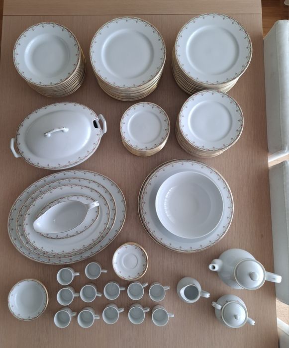 Serviço Completo de Jantar e de Café - Vista Alegre