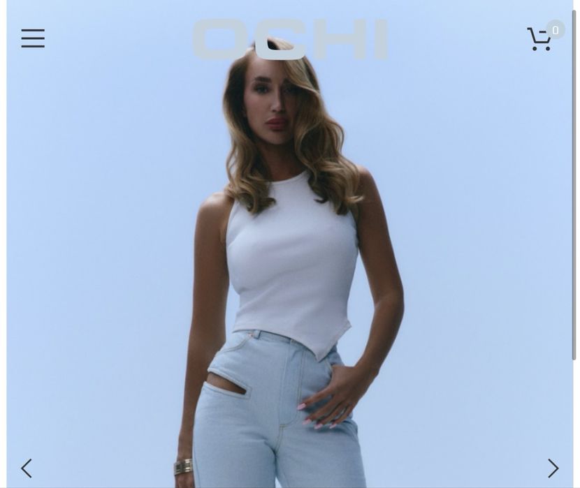 Майка Ochi M белая