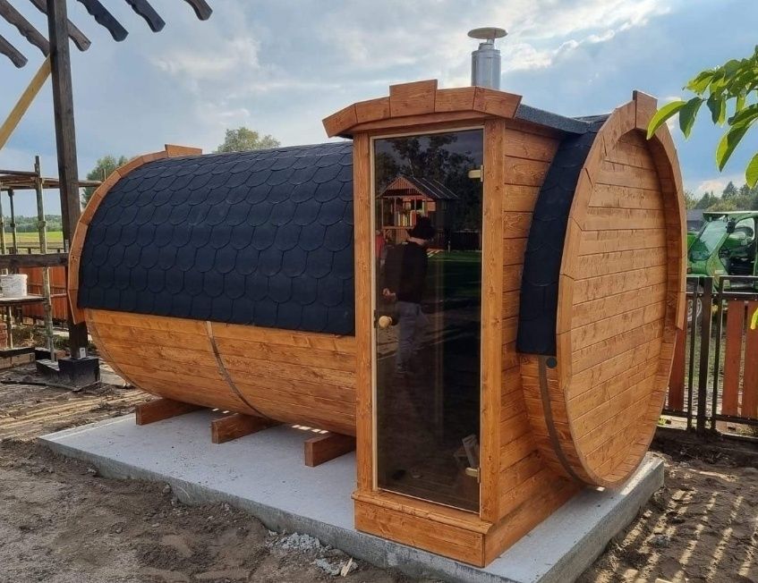 Sauna jacuzzi balia taras dom modułowy kredyt lub leasing producent
