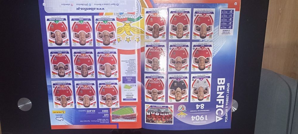 Caderneta futebol 2022-23