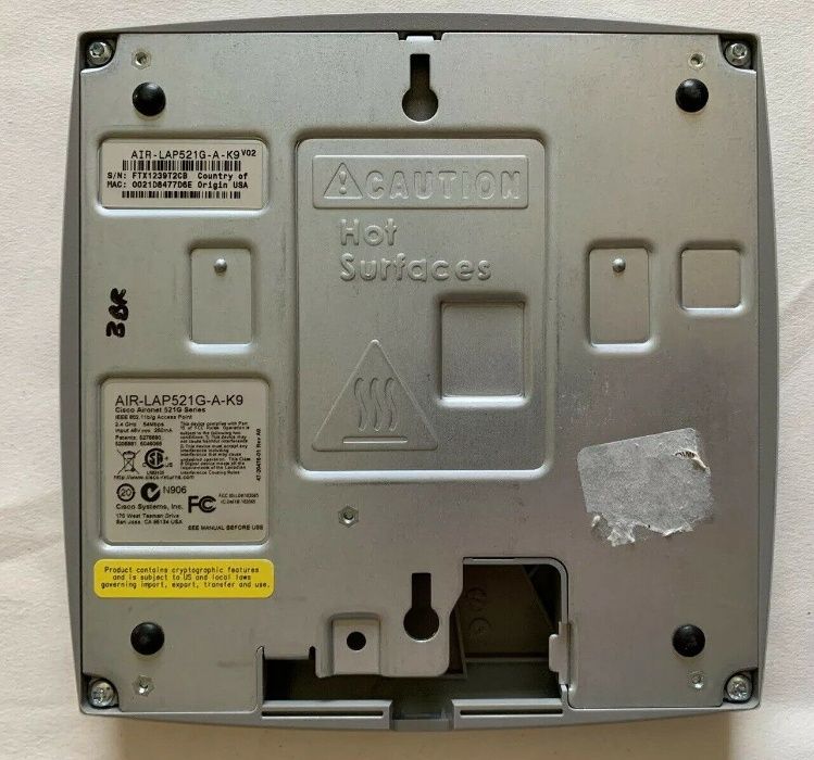 Access Point Cisco, Alimentado por POE - Cisco Aironet 521G Series64550487035778122