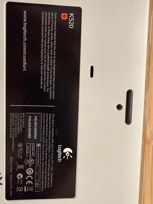 Klawiatura Logitech K520