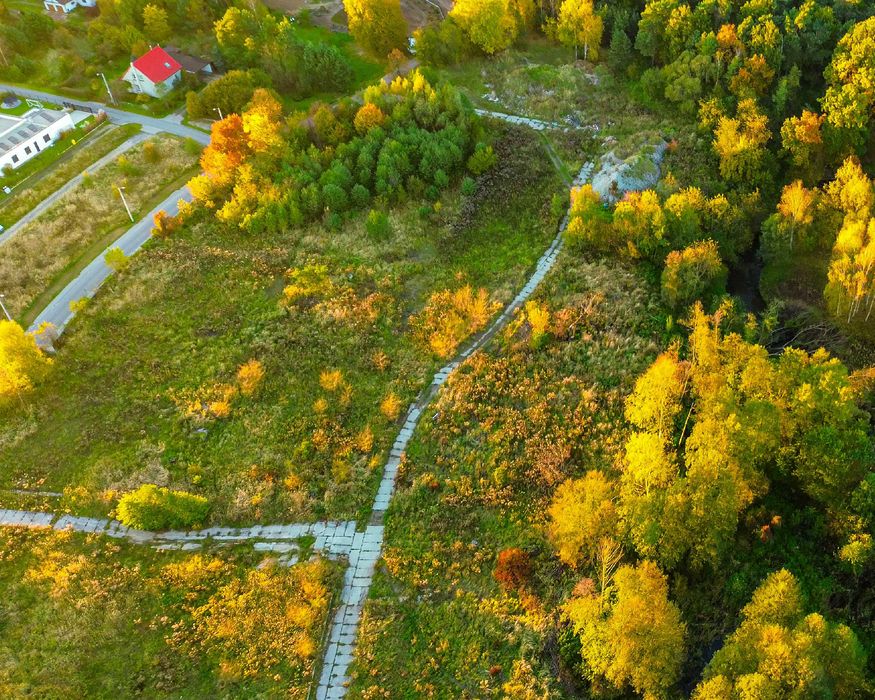 Leboszowice działka pod lasem, nad rzeką