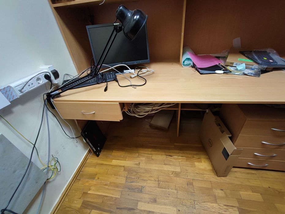 Торговый стеллаж металлический 90х250х50 для склада/магазина/сервиса