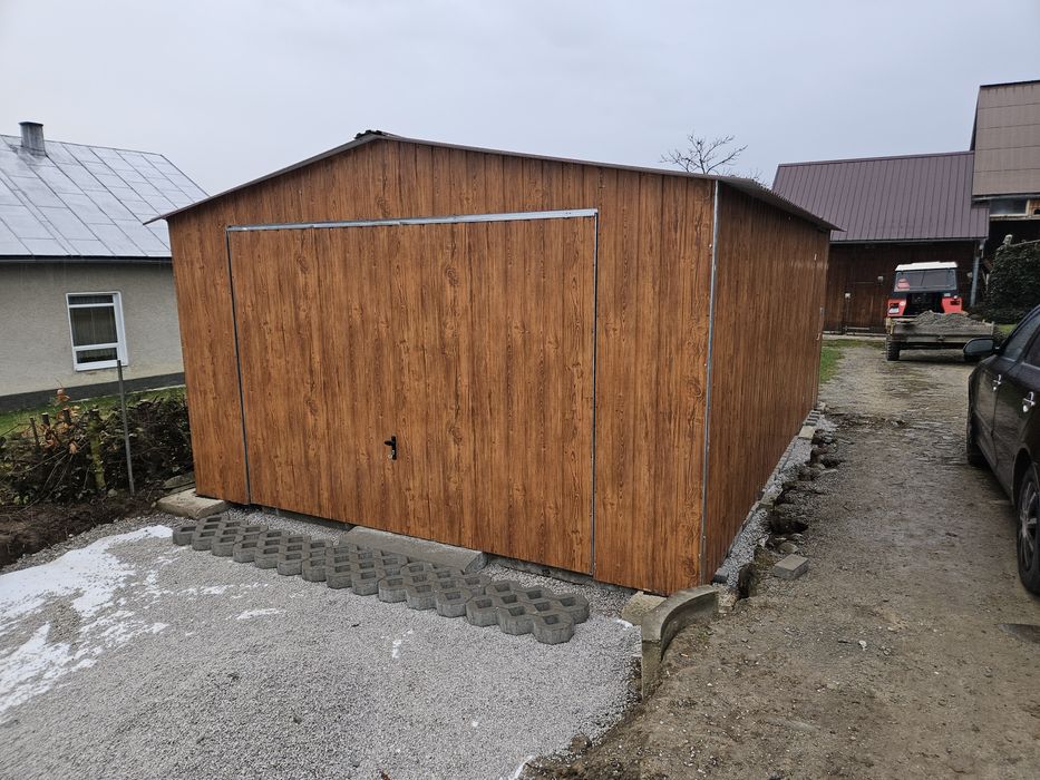 Garaz blaszany 3x5 1 gat oraz 2 gat różne rozmiary szybkie terminy