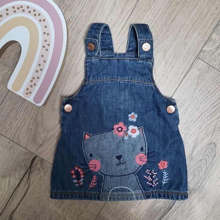 Nowa spódniczka na szelki F&F 68