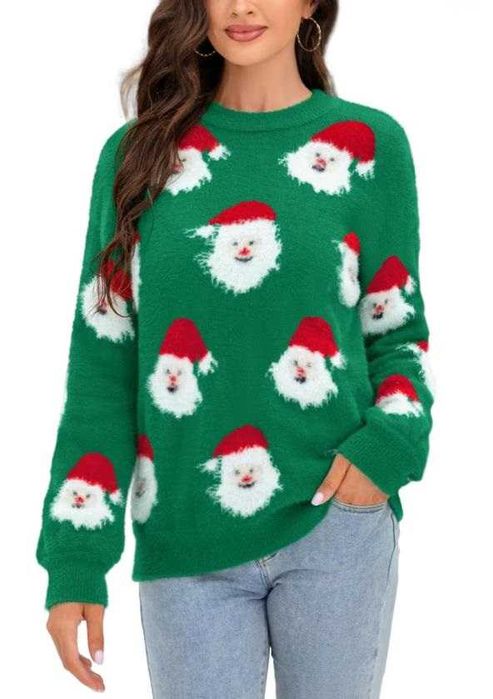 Sweter Świąteczny, Zabawny gadżet, Prezent- U LOOK UGLY TODAY-Unisex L