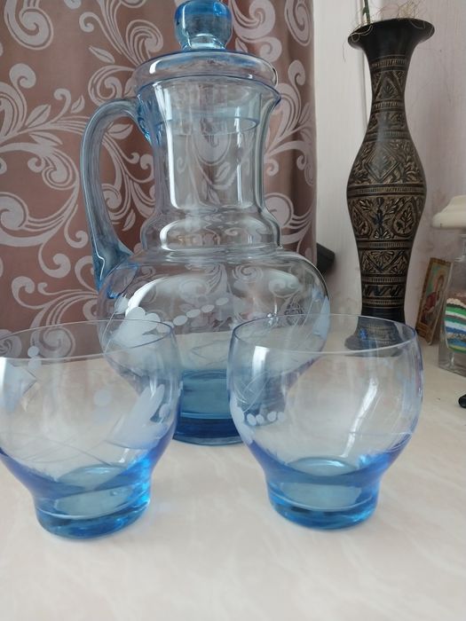 Глечик зі склянками часів СРСР