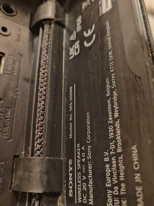 Głośnik Sony SRS-XG500