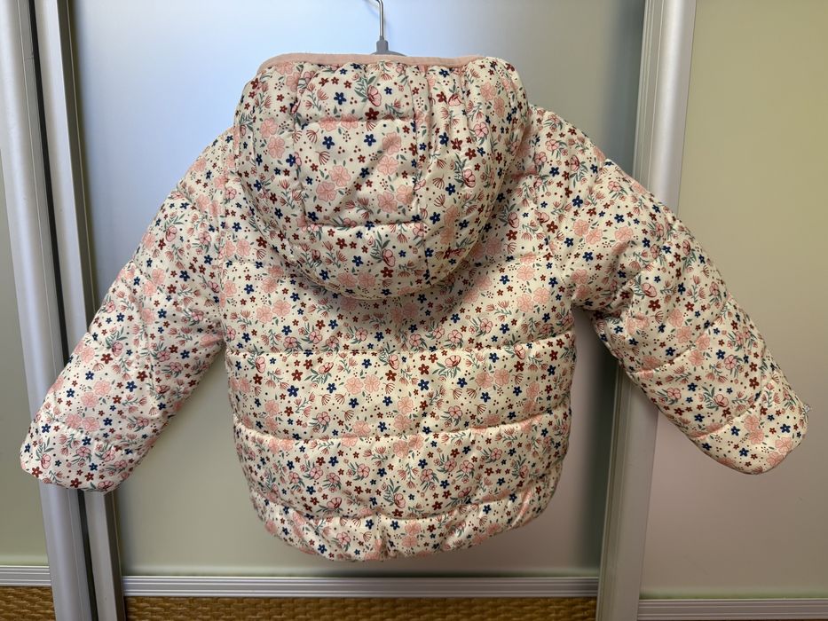 Куртка для дівчинки на флісі