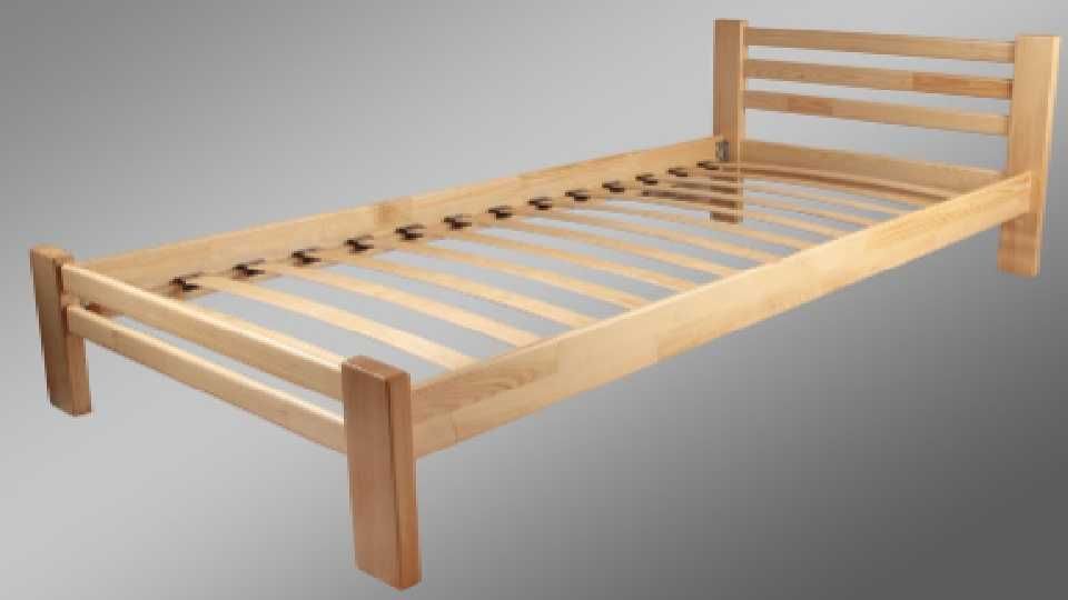 Ліжко дерев'яне односпальне