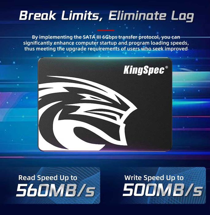 SSD диск накопитель 2.5" SATA3 256GB 512GB 1Тб 2Тб XrayDisk