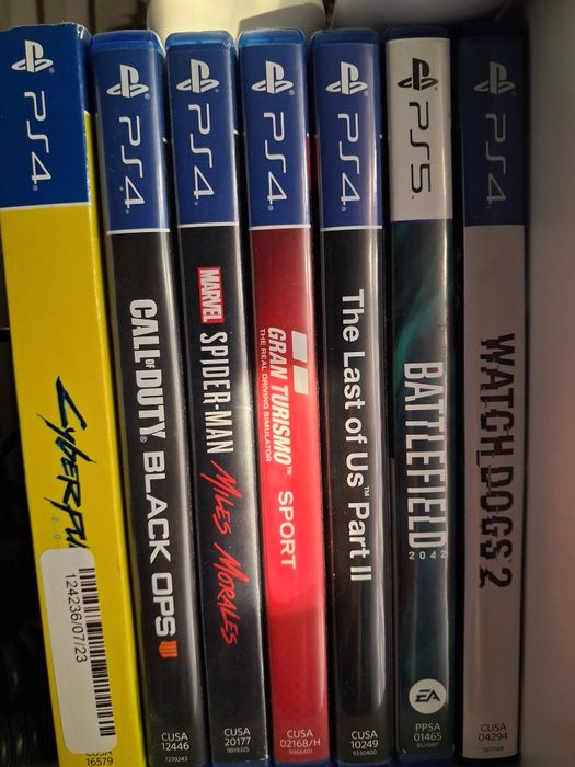 Zestaw gier na konsole ps4