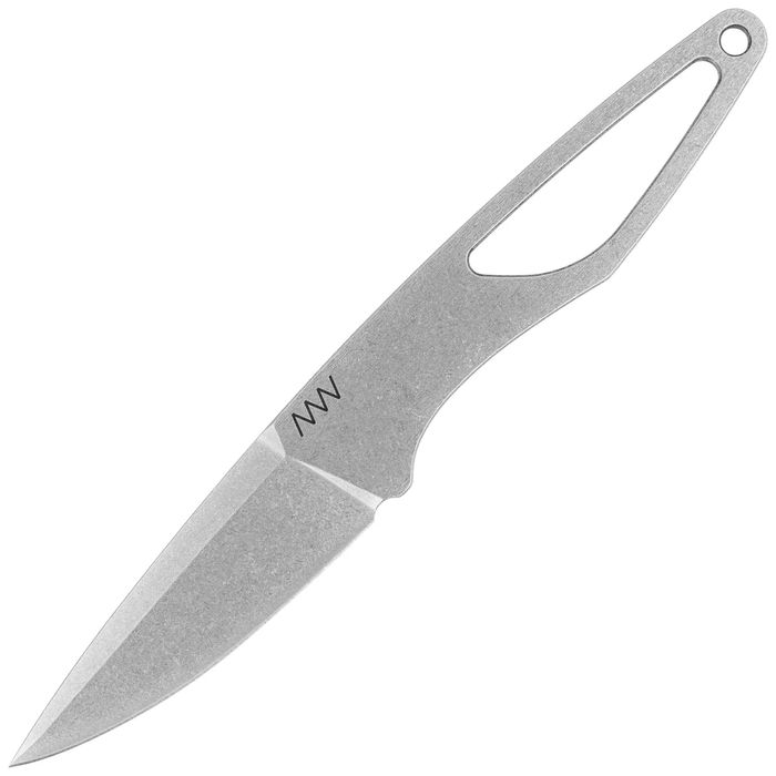Nóż ANV P100 Naked/Skeletonized, Stonewashed Sleipner (ANVP100-001)